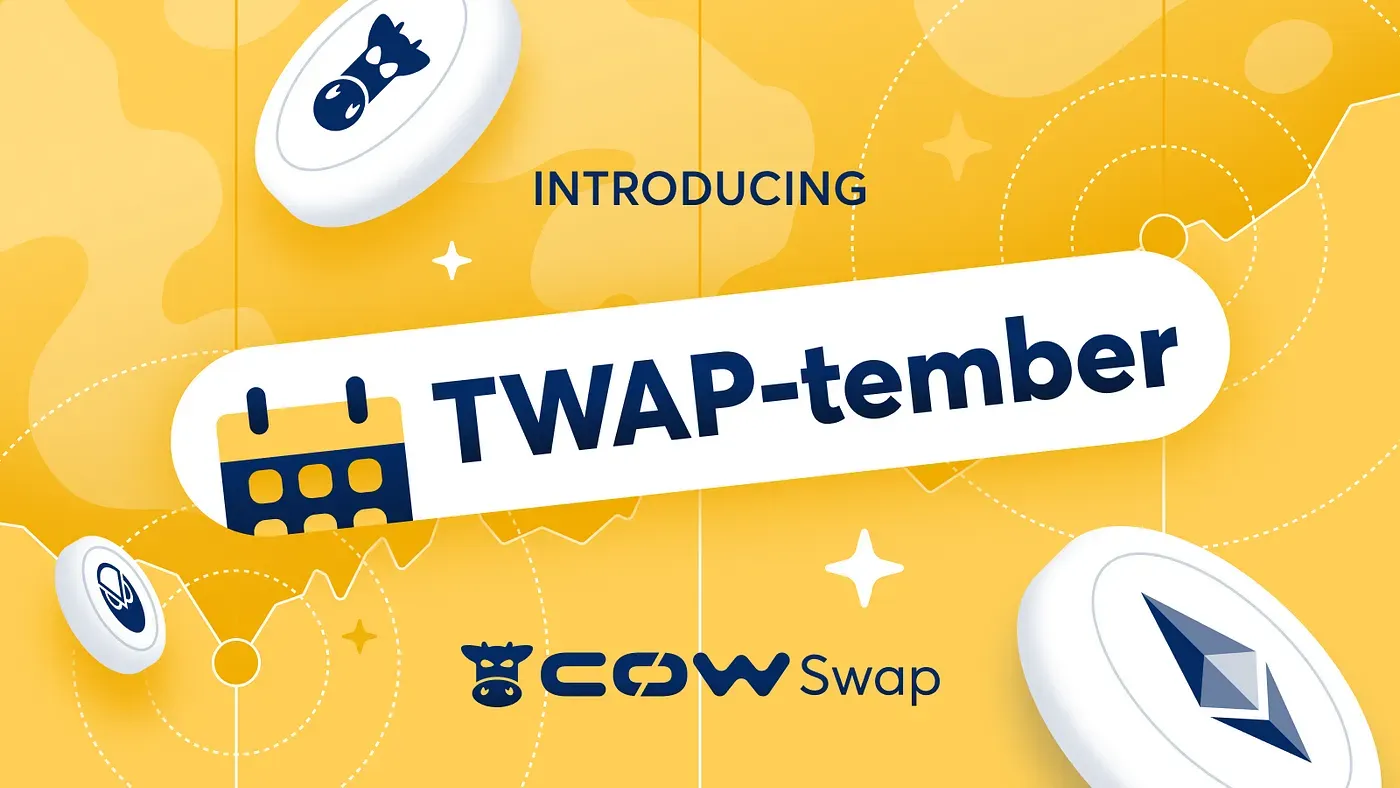 Cover image for article: Introducing TWAP-tember